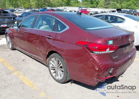 2015 Hyundai Genesis 3.8 from USA, damaged, VIN KMHGN4JE3FU039163